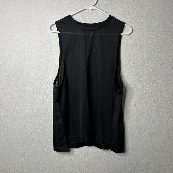 Varley Mariposa Muscle Tank Top Black Medium Athleisure Minimalist Workout Shirt - Picture 2 of 11